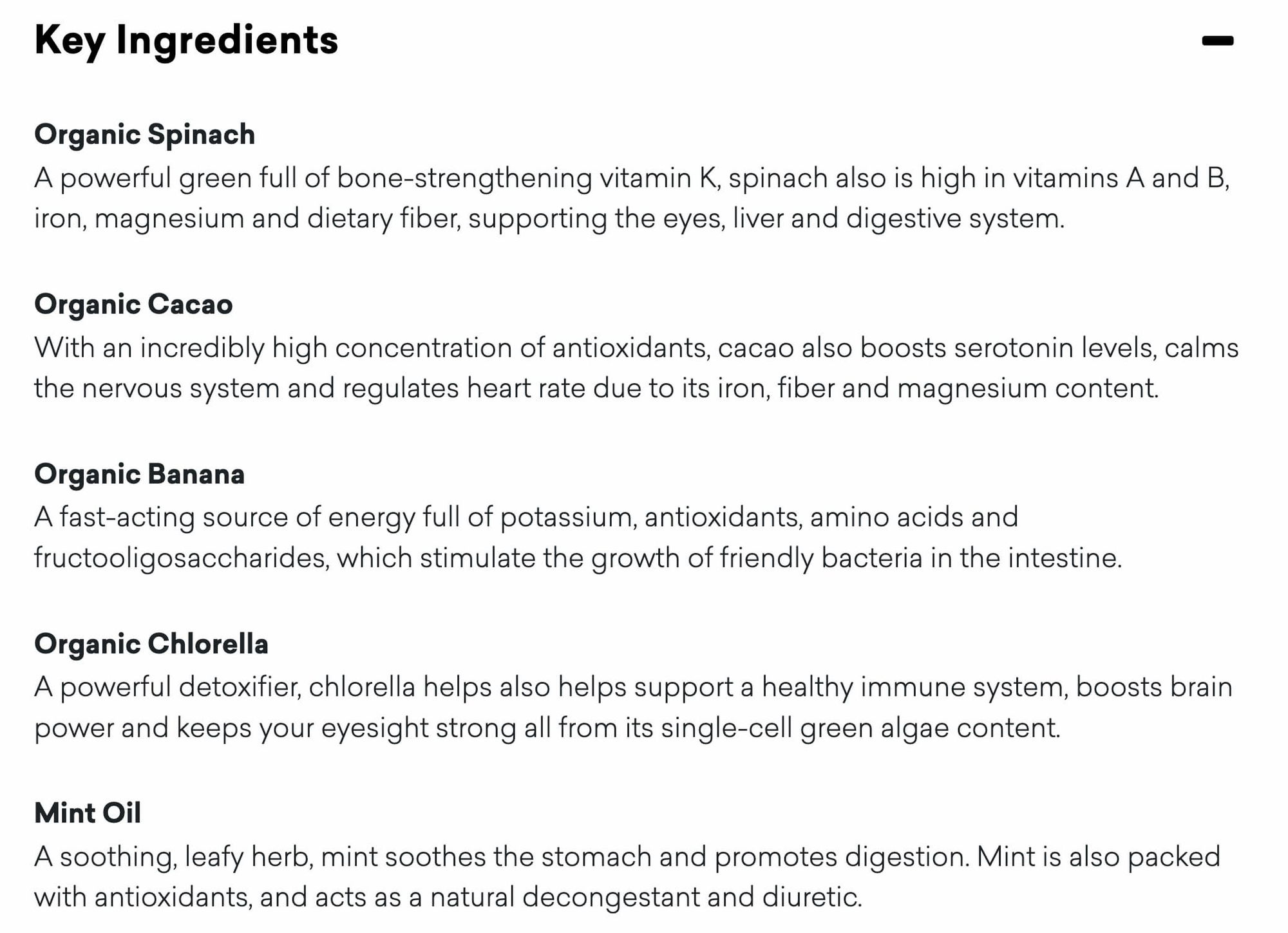 Daily Harvest Recipe