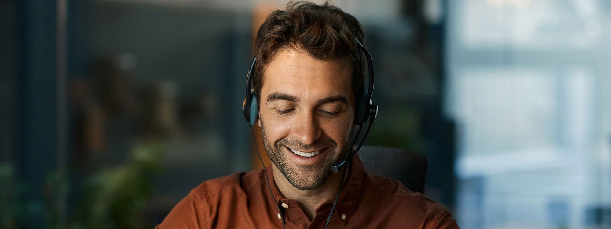 Person providing IT support